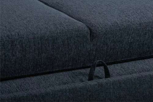 Bäddsoffa Schäslong VEJLBY Mörkgrå 6 Bäddsoffa Schäslong VEJLBY Mörkgrå - Bild 4