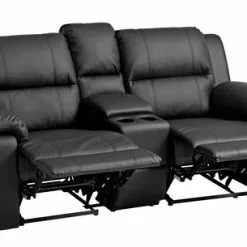 Positionssoffa BATUM 2-sits Svart -Sovrum Rea 56857