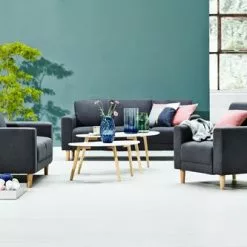 Royal Oak Soffbord LEJRE 48x85 Vit/ek 10 Royal Oak Soffbord LEJRE 48x85 Vit/ek -Sovrum Rea 60281