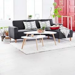 Royal Oak Soffbord LEJRE 48x85 Vit/ek 11 Royal Oak Soffbord LEJRE 48x85 Vit/ek -Sovrum Rea 60284