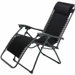 Solstol HALDEN Svart -Sovrum Rea 64051