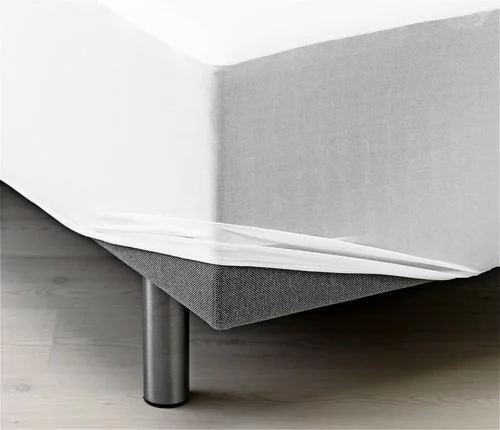 Basic Vattentätt Lakan GUNN 90x200x30 Vit 3 Basic Vattentätt Lakan GUNN 90x200x30 Vit