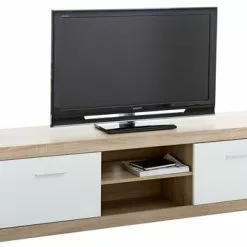 JYSK Internal TV-bänk FAVRBO Ek/vit 7 JYSK Internal TV-bänk FAVRBO Ek/vit -Sovrum Rea 72170