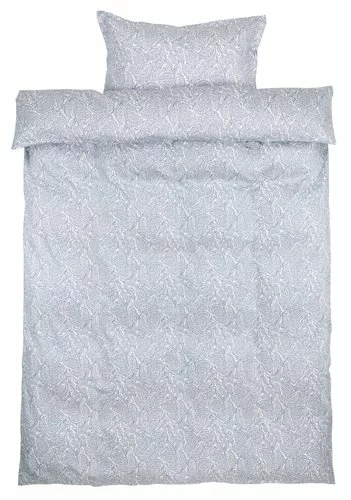 JYSK Påslakanset FREDERIKKE Satin 150x210 Blå/vit 3 JYSK Påslakanset FREDERIKKE Satin 150x210 Blå/vit