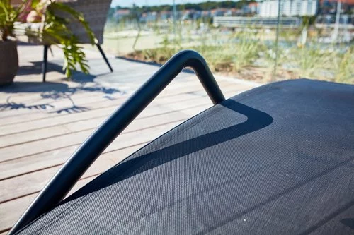 Solsäng NORDSTRAND B57xL191 Svart 5 Solsäng NORDSTRAND B57xL191 Svart - Bild 3