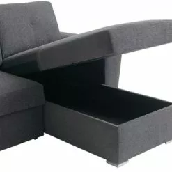 Bäddsoffa Schäslong VEJLBY Mörkgrå 15 Bäddsoffa Schäslong VEJLBY Mörkgrå -Sovrum Rea 80510