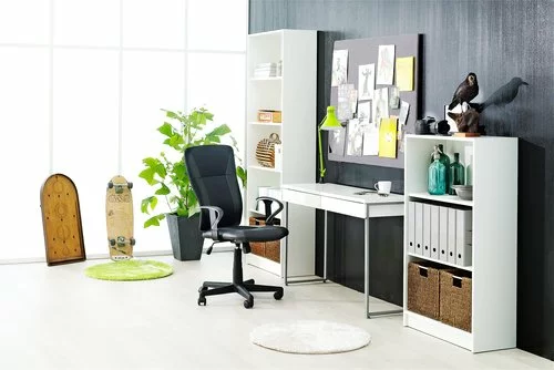 Skrivbord STEGE 40x120 Vit Högglans 6 Skrivbord STEGE 40x120 Vit Högglans - Bild 4