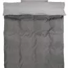 Basic Påslakanset CATERINA Mikro 150x210 Grå