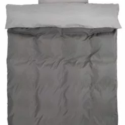 Basic Påslakanset CATERINA Mikro 150x210 Grå