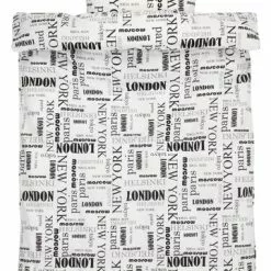 JYSK Påslakanset VIRA 150x210 Svart