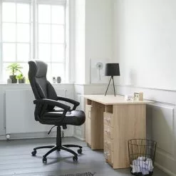 JYSK Internal Kontorsstol TAMDRUP Svart 12 JYSK Internal Kontorsstol TAMDRUP Svart -Sovrum Rea 84903