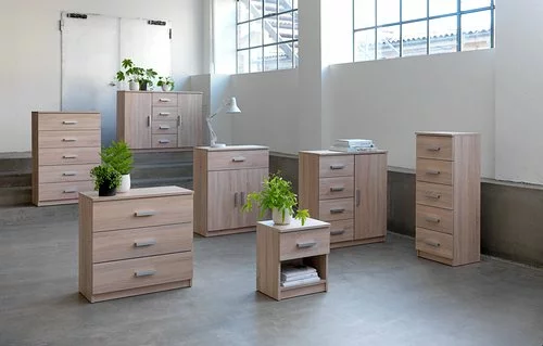 JYSK Internal Skänk TAPDRUP 2 Dörrar Ek 4 JYSK Internal Skänk TAPDRUP 2 Dörrar Ek - Bild 2