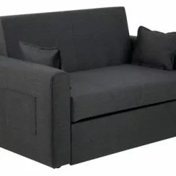 Bäddsoffa LANDERSLEV Mörkgrå