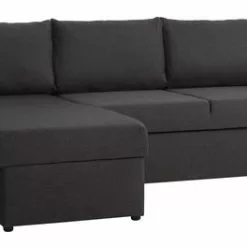 Bäddsoffa Schäslong MARSLEV Mörkgrå