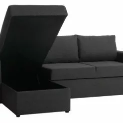 Bäddsoffa Schäslong MARSLEV Mörkgrå -Sovrum Rea 86048