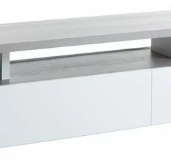 TV-bänk TOFTLUND Vit/betong