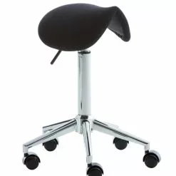 Kontorsstol SALTOFTE Svart/krom