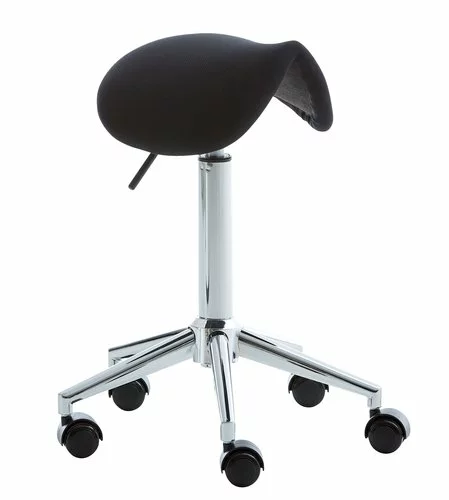 Kontorsstol SALTOFTE Svart/krom 3 Kontorsstol SALTOFTE Svart/krom