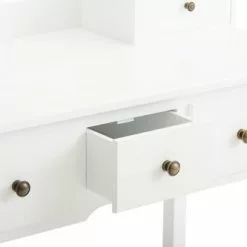 JYSK Internal Sminkbord MALLING M/spegel Vit -Sovrum Rea 86992