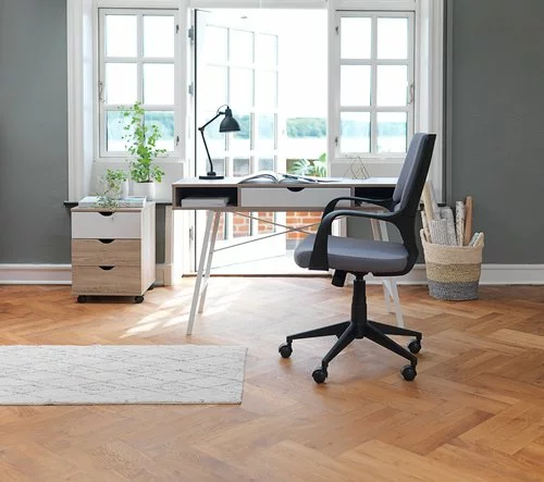 JYSK Internal Skrivbord ABBETVED 48x120 Ek/vit 7 JYSK Internal Skrivbord ABBETVED 48x120 Ek/vit - Bild 5