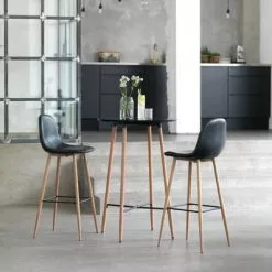 JYSK Internal Barstol JONSTRUP Svart/ek 9 JYSK Internal Barstol JONSTRUP Svart/ek -Sovrum Rea 87482