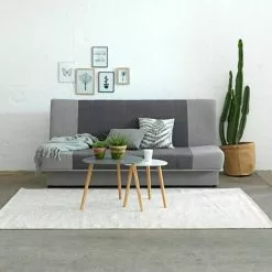 JYSK Internal Hörnbord TAPS 40x40 Vit/bambu 14 JYSK Internal Hörnbord TAPS 40x40 Vit/bambu -Sovrum Rea 87496