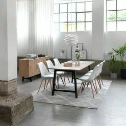 Royal Oak Matstol KASTRUP Vit/ek -Sovrum Rea 89270