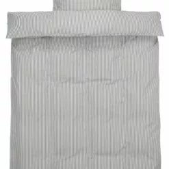 KRONBORG Påslakanset SUS Garnfärgat 150x210 Grå
