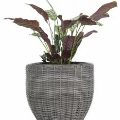 Trädgårdskruka SVARTBAK Ø42xH36 Grå