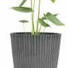 Trädgårdskruka MYGGA Ø29xH36 Grå