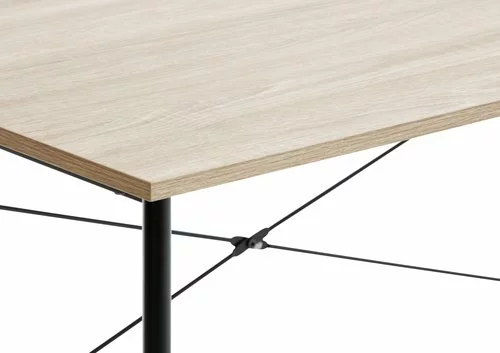 JYSK Internal Skrivbord VANDBORG 60x120 Ek/svart 10 JYSK Internal Skrivbord VANDBORG 60x120 Ek/svart - Bild 8