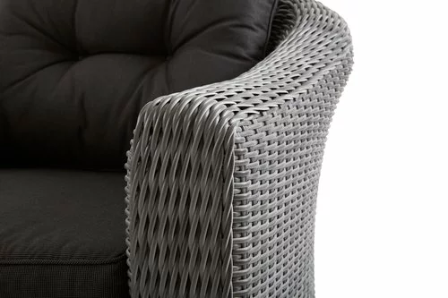 JUTLANDIA Loungeset TAMBOHUSE 5-sits Grå 7 JUTLANDIA Loungeset TAMBOHUSE 5-sits Grå - Bild 5