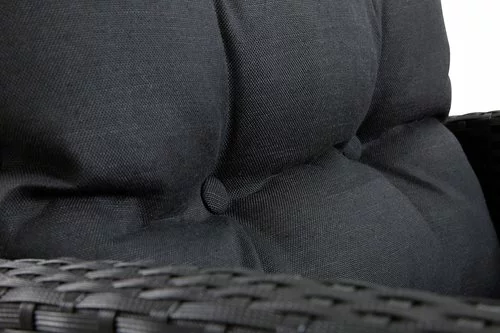 Loungeset MORA 4-sits Svart 4 Loungeset MORA 4-sits Svart - Bild 2