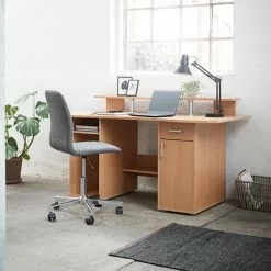 JYSK Internal Kontorsstol ABILDHOLT Mörkgrå/krom 24 JYSK Internal Kontorsstol ABILDHOLT Mörkgrå/krom -Sovrum Rea 96539