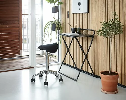 Kontorsstol SALTOFTE Svart/krom 8 Kontorsstol SALTOFTE Svart/krom - Bild 6