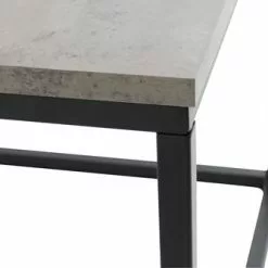 Hörnbord DOKKEDAL 60x60 Betong -Sovrum Rea 98364