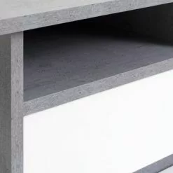 Skrivbord BILLUND 53x120 Betong/vit 15 Skrivbord BILLUND 53x120 Betong/vit -Sovrum Rea 98600