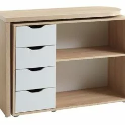 JYSK Internal Skrivbord LANGAGER 41-107x107-165 Ek 16 JYSK Internal Skrivbord LANGAGER 41-107x107-165 Ek -Sovrum Rea 98608