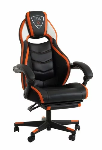 JYSK Internal Gamingstol GAMBORG Svart/orange 3 JYSK Internal Gamingstol GAMBORG Svart/orange