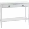 Avlastningsbord NORDBY 40x110 Vit 2 Avlastningsbord NORDBY 40x110 Vit -Sovrum Rea 98719