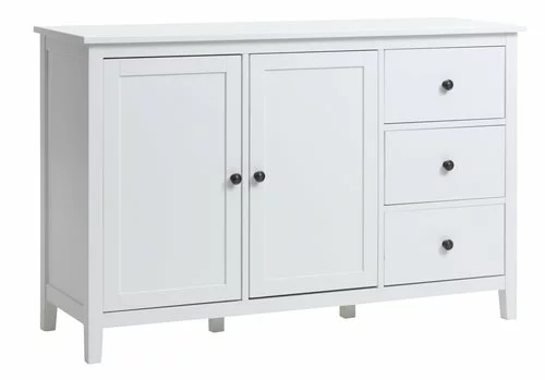 JYSK Internal Skänk NORDBY 2 Dörrar 3 Lådor Vit 3 JYSK Internal Skänk NORDBY 2 Dörrar 3 Lådor Vit