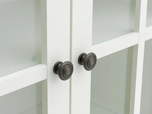 JYSK Internal Vitrinskåp NORDBY 2 Dörrar 1 Låda Vit 9 JYSK Internal Vitrinskåp NORDBY 2 Dörrar 1 Låda Vit - Bild 7