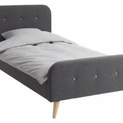 JYSK Internal Sängram KONGSBERG 90x200 Grått Tyg