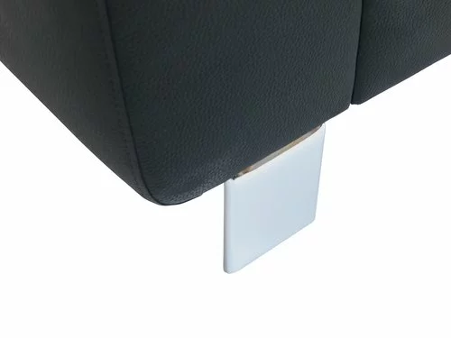 Soffa DAMHALE 3-sits Svart 4 Soffa DAMHALE 3-sits Svart - Bild 2