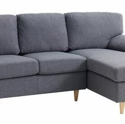 Schäslongsoffa GEDVED Grå