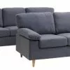 Soffgrupp GEDVED 3+2-sits Grått Tyg -Sovrum Rea 99147 1