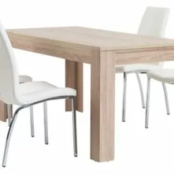 Matbord HASLUND 80x160 Ek -Sovrum Rea 99329