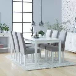 Avlastningsbord NORDBY 40x110 Vit 13 Avlastningsbord NORDBY 40x110 Vit -Sovrum Rea 99939 1